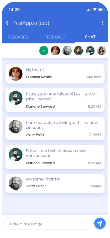 A chat for your team