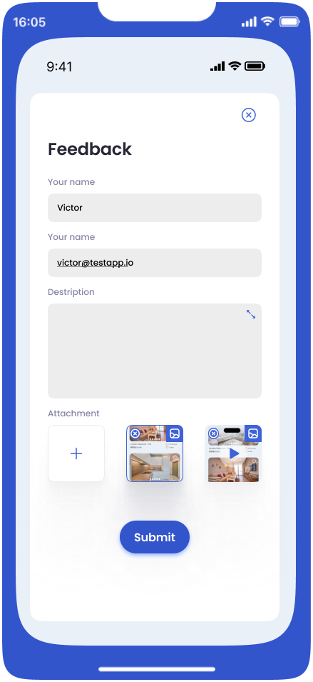 Draft and share feedback